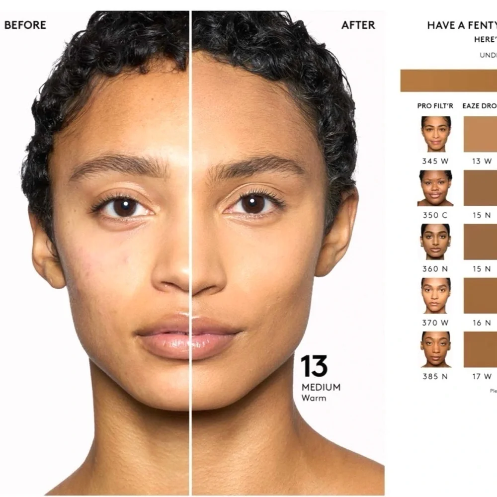Fenty Beauty Eaze Drop #13 - Blurring Skin Tint!